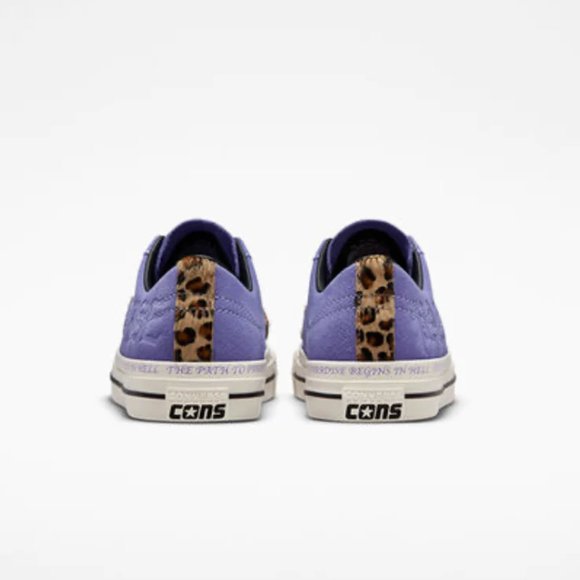 Converse Cons x Paradise Sean Pablo One Star Pro OX WILD LILAC/BLACK/EGRET A0437 - Picture 7 of 15